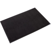 Crown Wonder-Pro Medium Traffic Indoor Wiper Mat - 2’ x 3’, Black
